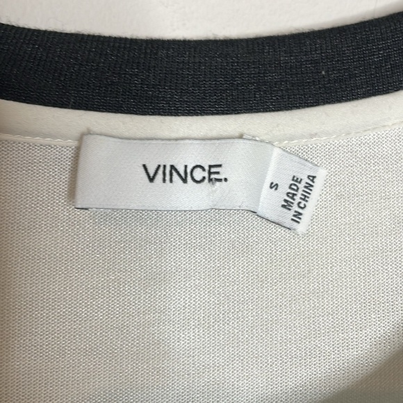 VINCE | Women’s Colorblock Long Sleeve Top Size Small - Picture 4 of 6